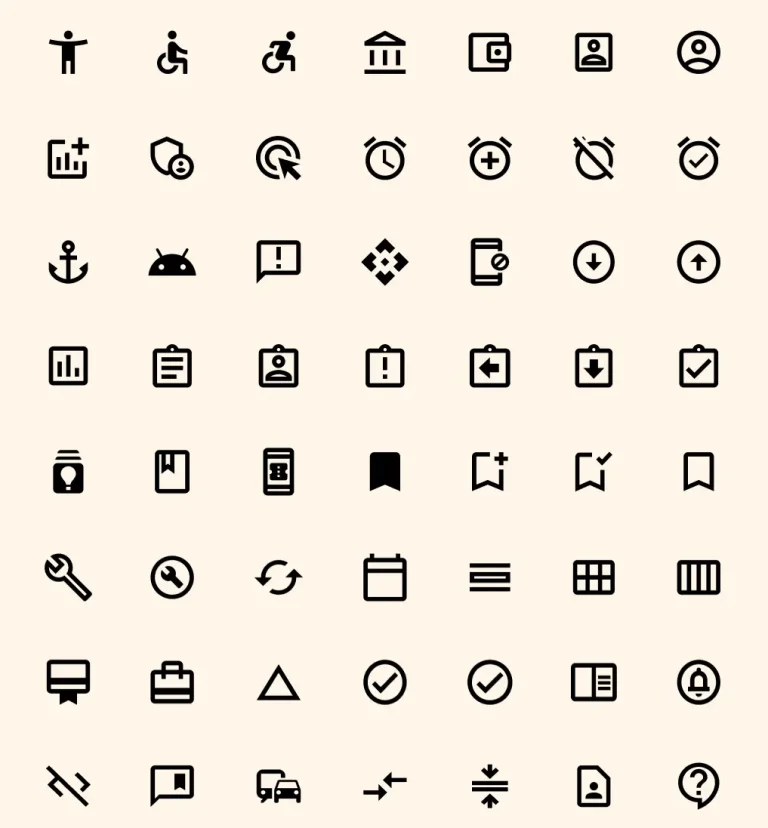 2000+ Free Material Design Vector Icons in Figma
