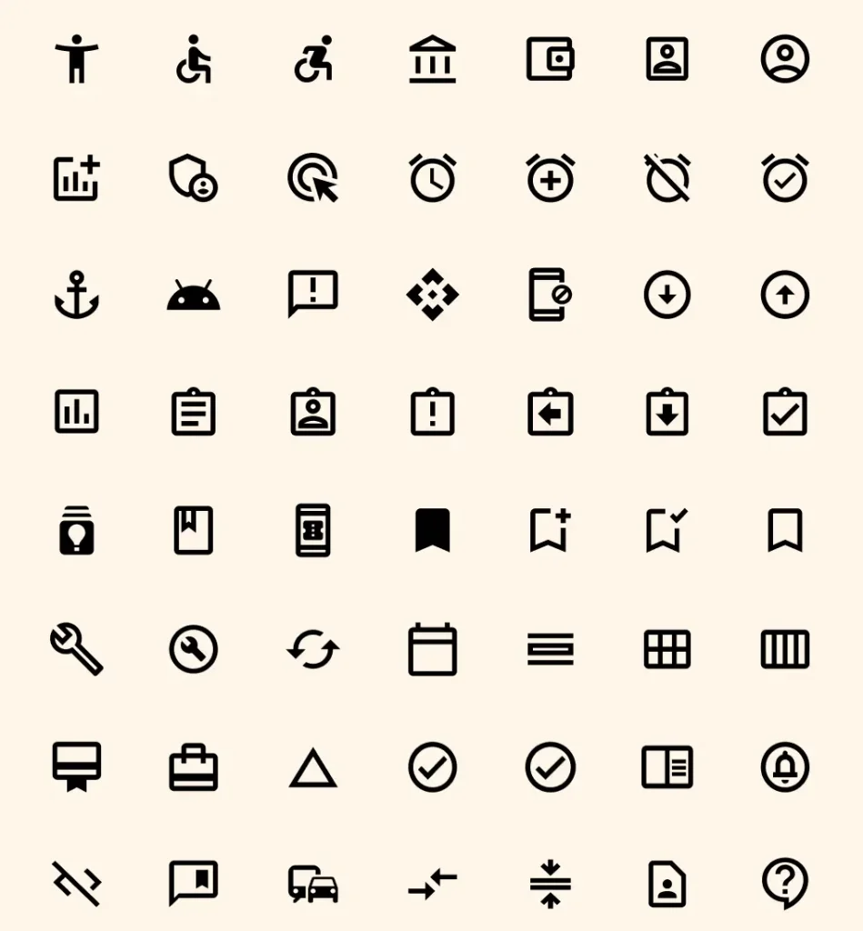 2000+ Free Material Design Vector Icons in Figma