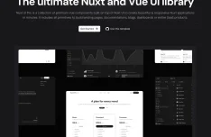 Nuxt.js Official UI Design Kit in Figma