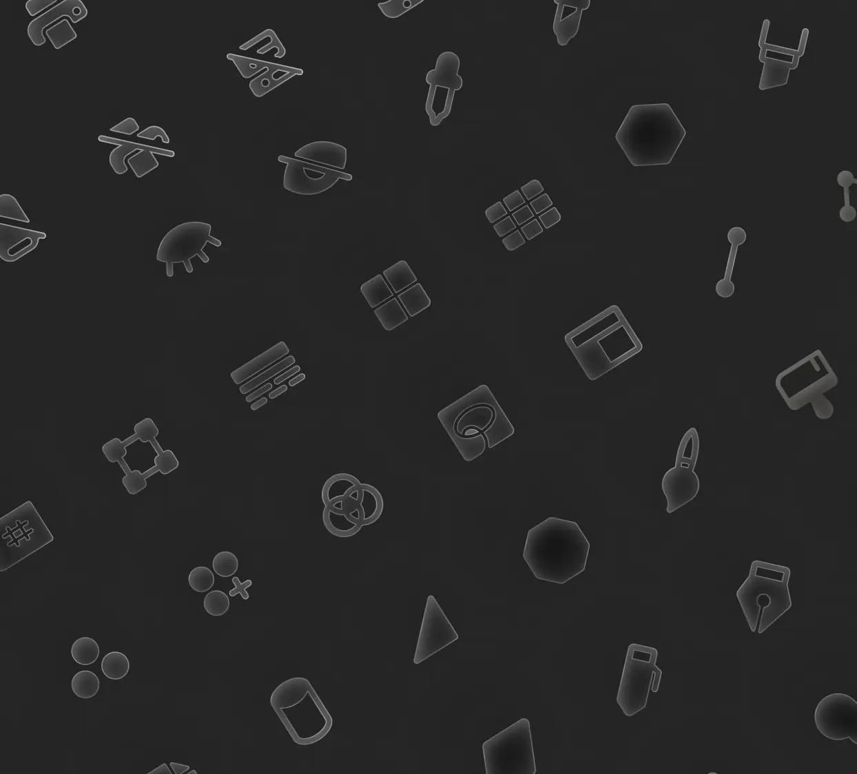 Liquid Glass Style UI Icons 