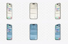 High-resolution iPhone 17 Air Figma Mockups