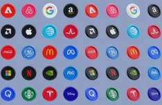 3d-logos-top-us-companies