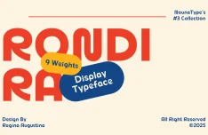 Rondira Geometric Font