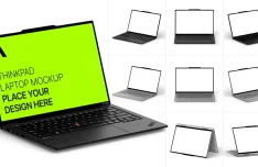 ThinkPad X1 Laptop Figma Mockups