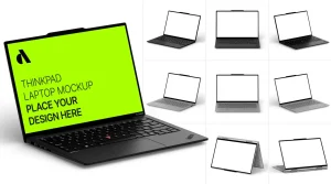 ThinkPad X1 Laptop Figma Mockups