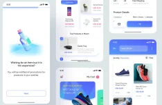 Nexkart Free E-commerce App UI Kit