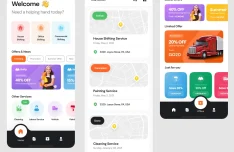 Shifty UI Kit for On-Demand Home Service Apps