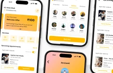 Free Salon App UI Kit for Figma (Booking & Map)