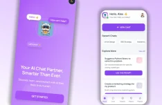 AI Chatbot & Assistant App UI Kit for Figma