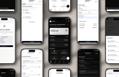 WisePay Free Fintech Mobile App UI Kit for Figma