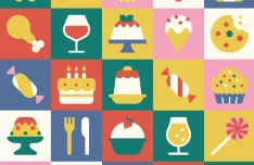 Flat Christmas Illustrations & Icons for Figma