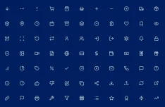 90 Free Line Icons for E-commerce Projects