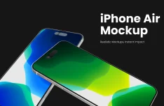10 Free iPhone Air Figma Mockups