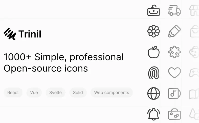 1000+ Free Open-Source SVG Icons Trinil