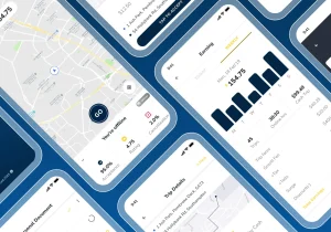 Mobile UI Kit for Ride-Hailing Driver Apps