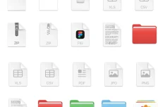 16 Free macOS-style File and Folder Icons