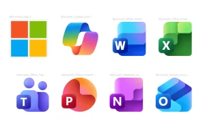 Latest Microsoft App Icons in Figma