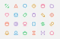 24-free-pixel-icons