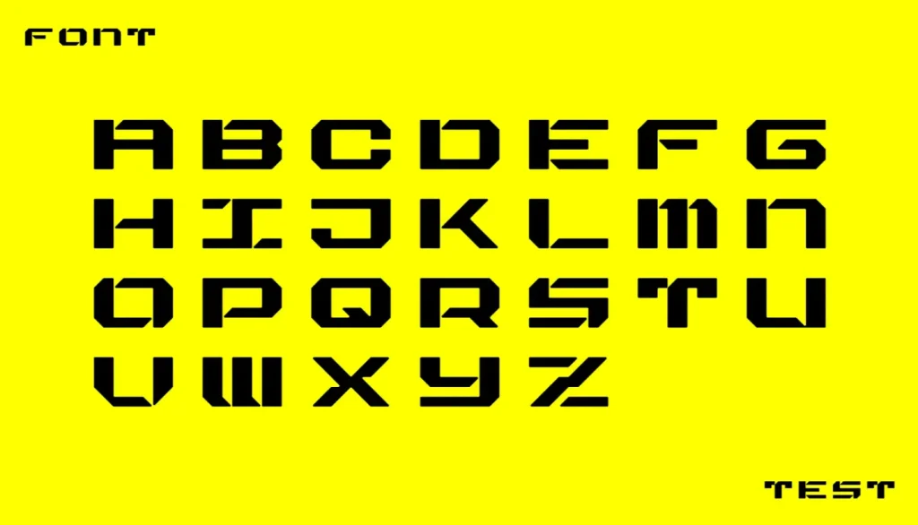 MONOWIRE Geometric Font