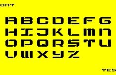 MONOWIRE Geometric Font