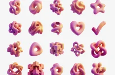 20 Free High-Res Abstract Shapes for SaaS UI