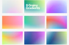 Grainy Gradient Pack 9 Free Textured Backgrounds