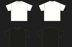 Minimal T-shirt Templates in Figma