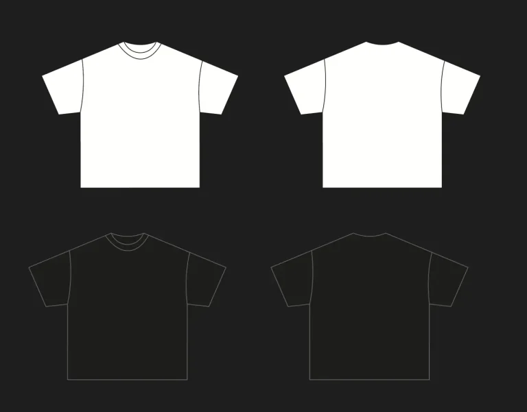 Minimal T-shirt Templates in Figma