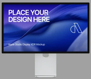 Apple Studio Display XDR Mockups in Figma