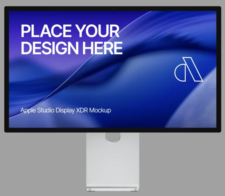 Apple Studio Display XDR Mockups in Figma