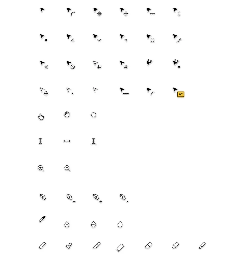 Free Cursor Set for Figma