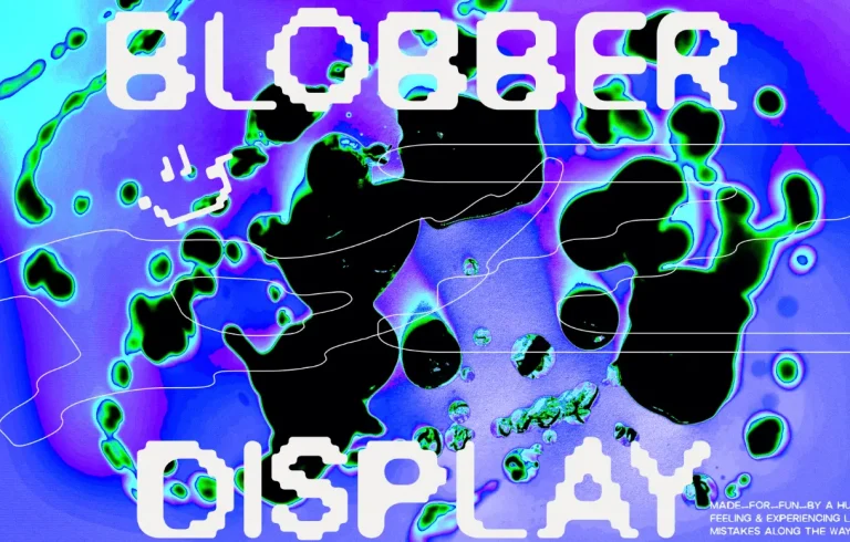 Blobber Bold Display Font