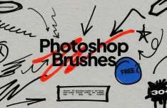 30+ Free Photoshop Brushes and Scribbles