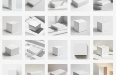 20 Minimal Clean Box Mockups in Figma