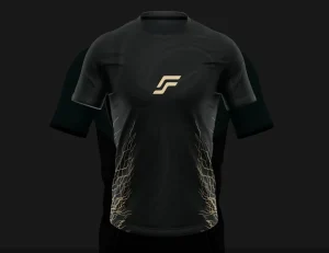 Realistic High-res Soccer Jersey Mockup PSD