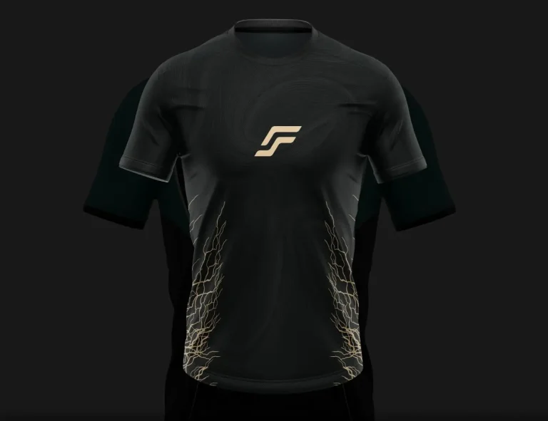 Realistic High-res Soccer Jersey Mockup PSD