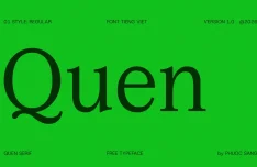 Quen Serif Font