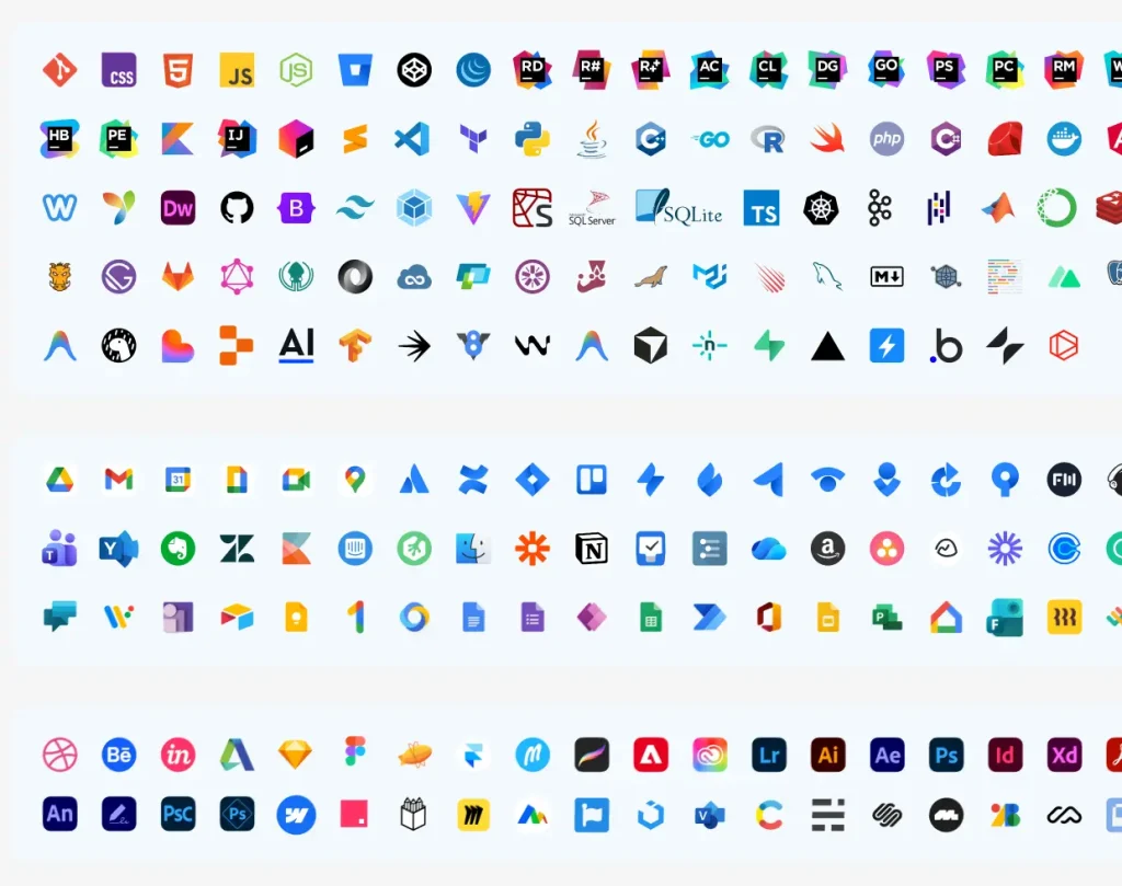 500+ Free SVG Brand Logos for Figma