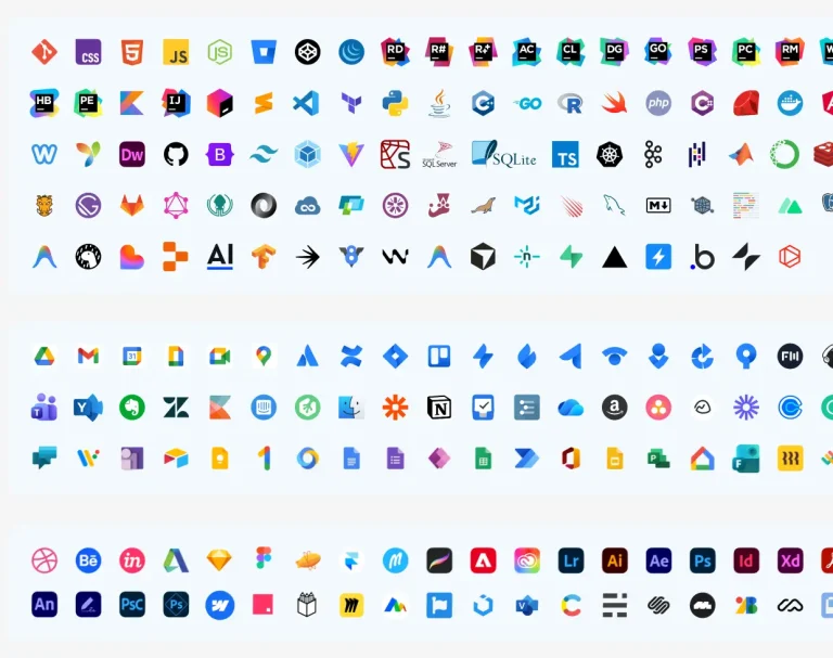 500+ Free SVG Brand Logos for Figma