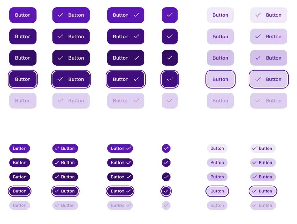 Free Button UI Kit for Figma