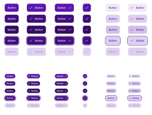 Free Button UI Kit for Figma