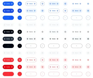 Mobile Button UI Kit for Figma