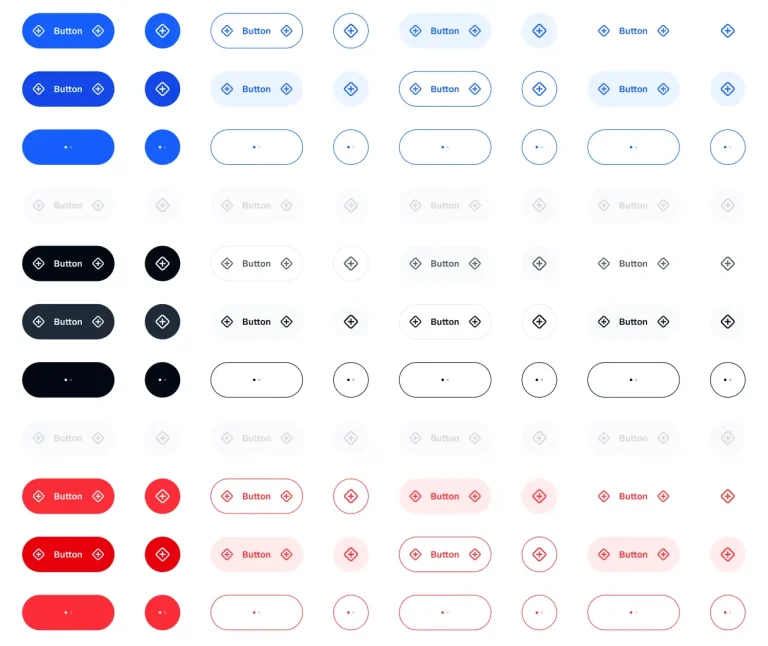Mobile Button UI Kit for Figma