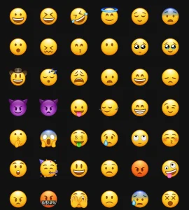 iOS Emoji SVG Vector Pack (Figma)