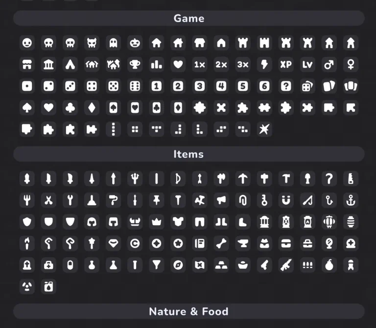 570+ Free Game Icons (SVG & PNG)