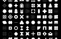 500+ Free Brutalist Vector Shapes for Figma