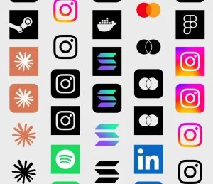 App & Brand Icons for Figma (86+ Logos)