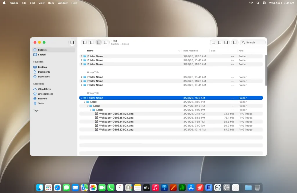 Apple's Official macOS 27 Figma UI Kit