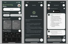 Mobile Chatbot App UI Kit for Figma