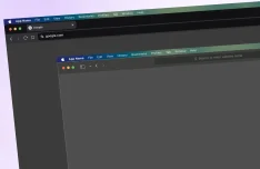 Dark macOS Browser UI Kit for Figma